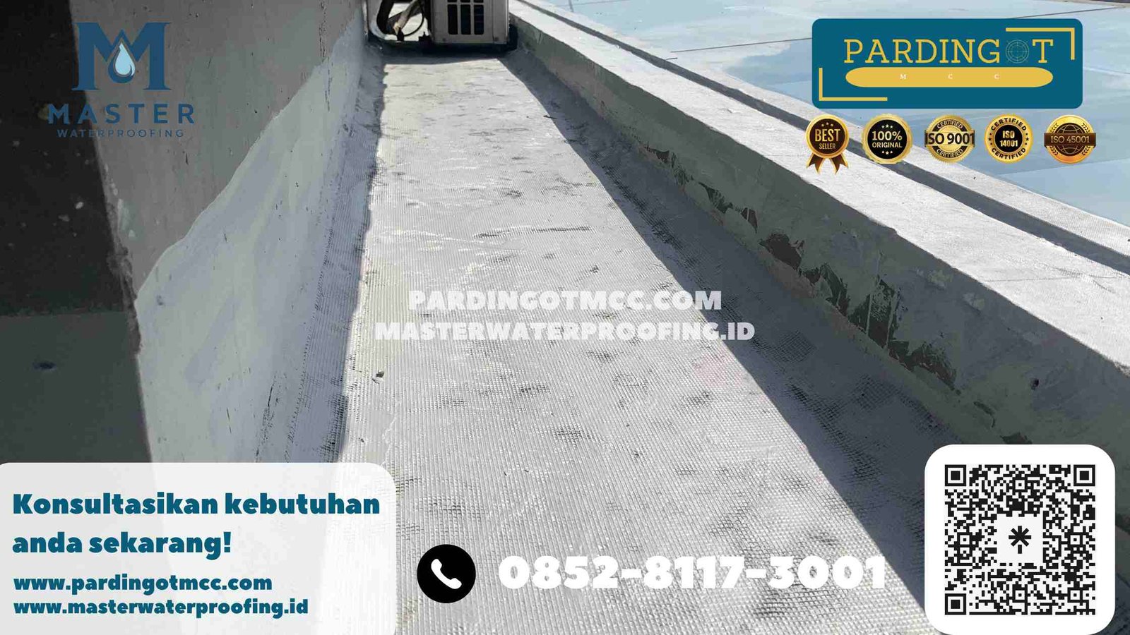 waterproofing dak beton